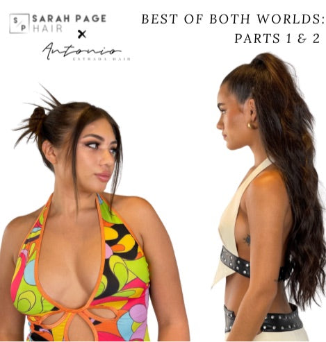 Parts 1 + 2: Best of Both Worlds - Half Up and Space Buns by Antonio Estrada + Sarah Page